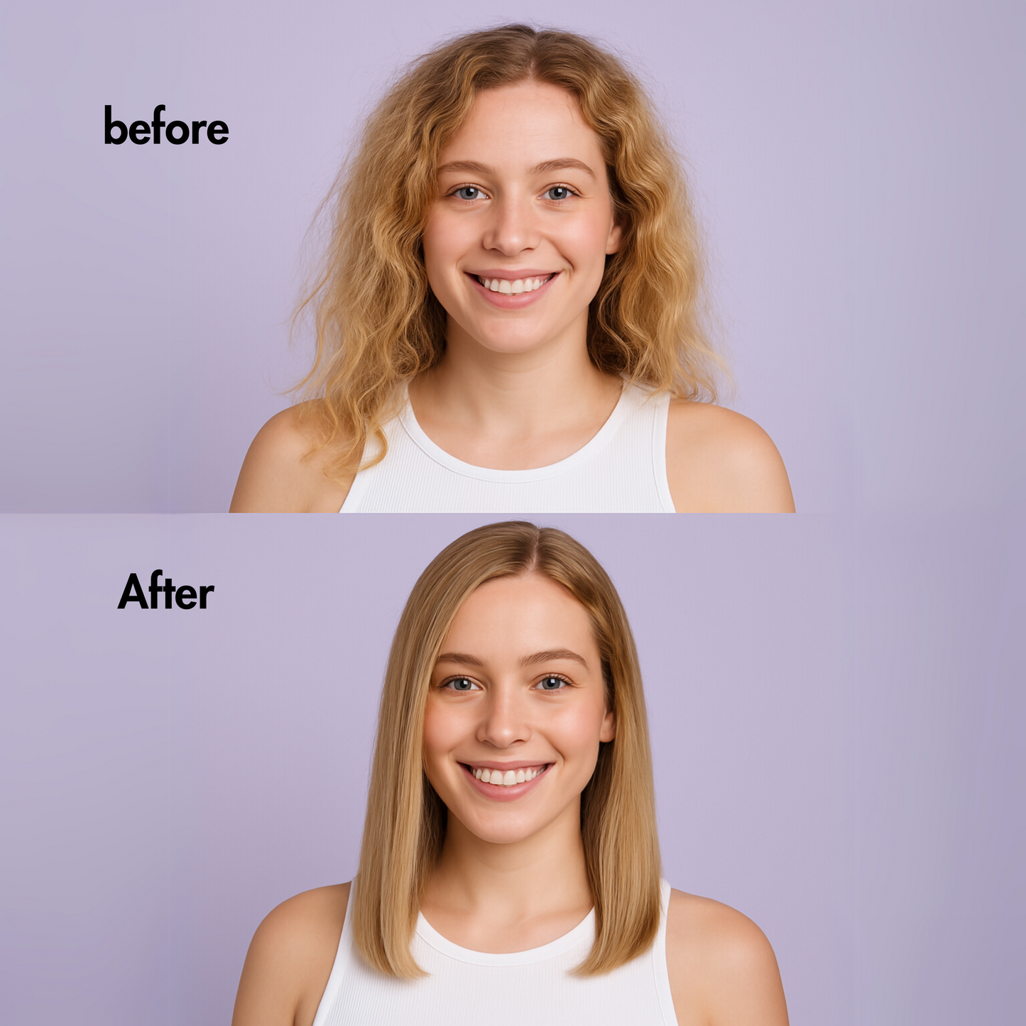 Élevé LuxeStraight Hair Straightener Brush
