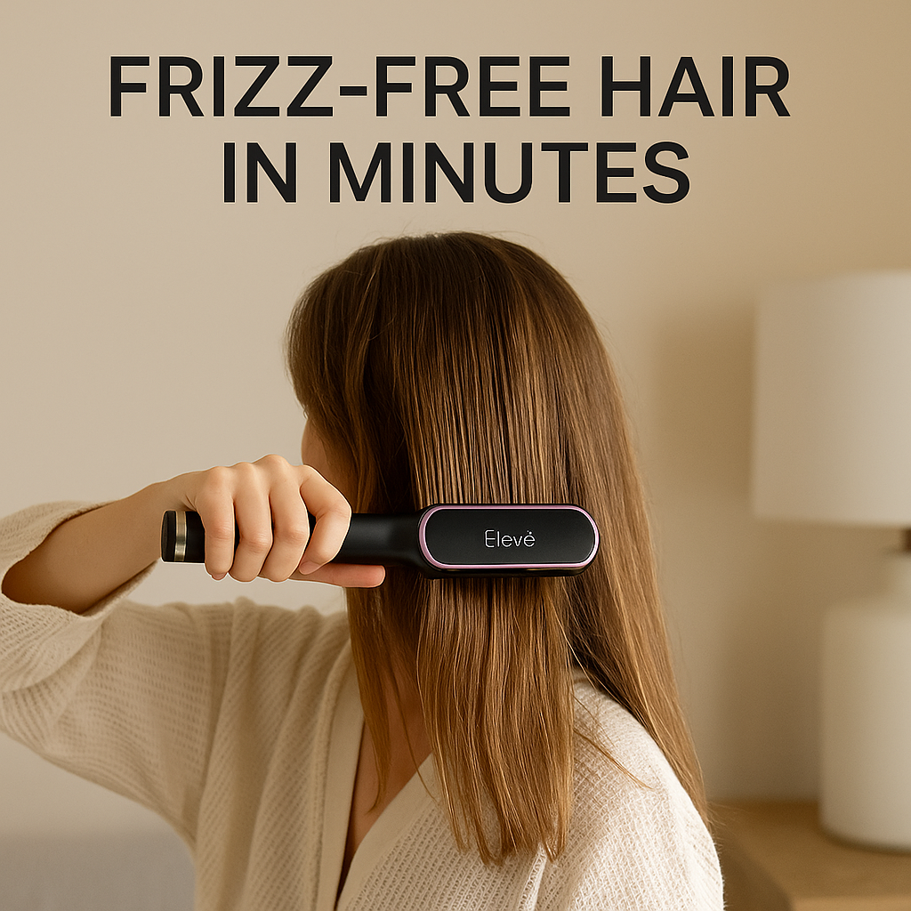 Élevé LuxeStraight Hair Straightener Brush